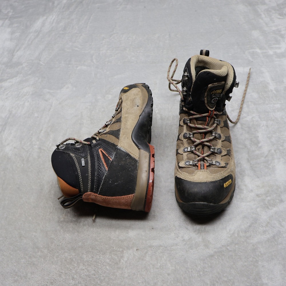 Asolo Womens 8.5 Hiking Boots Brown Stynger GTX Waterproof Lace Up Suede Rugged
